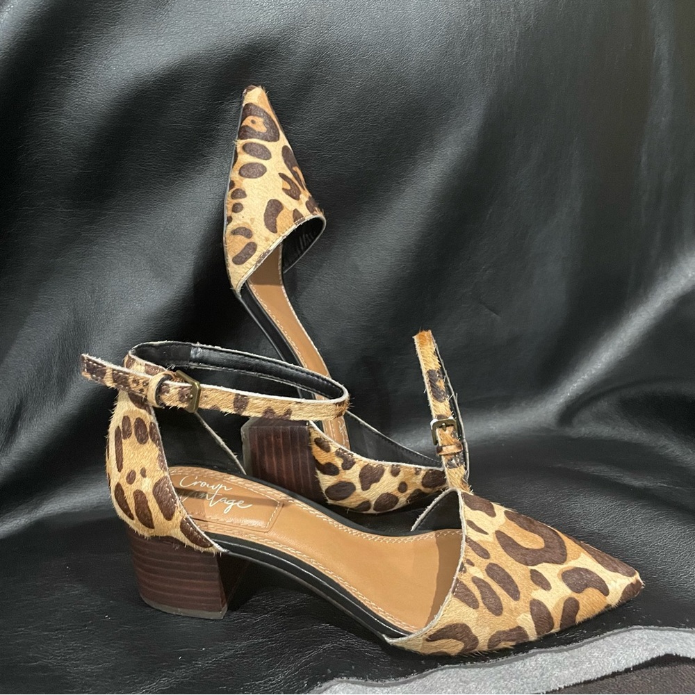 Crown Vintage Cheetah Heels